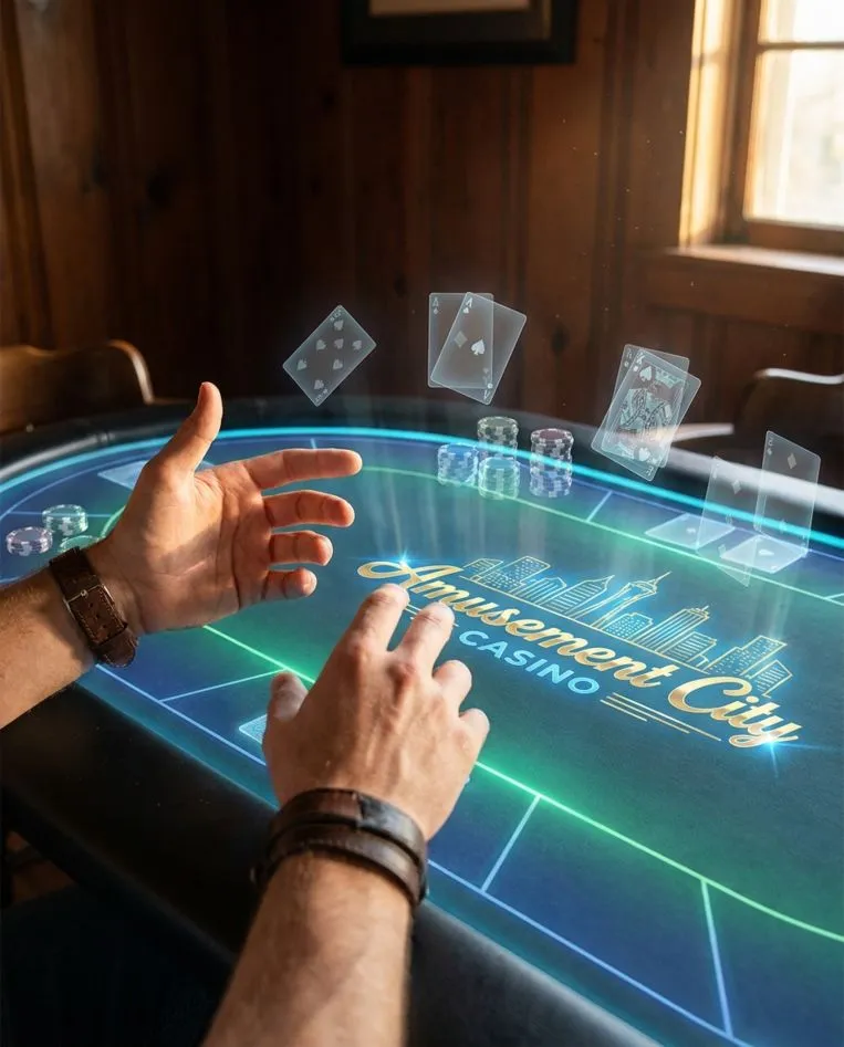 play poker online with real money — Amusement City Casino
